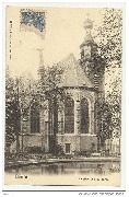 Binche, église vue du Parc