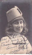 Lucienne Despy au chapeau par Galuzzi