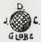 lettres majuscules J D C +globe 