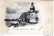 Dinant. L'Hôtel de Ville & l'Eglise Notre-Dame