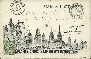 Exposition universelle et internationale de Liège 1903. Les clochers