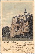 Les Bords de la Lesse  Château de Walzin(colorisée)