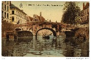 Bruges.-Pont des Augustins / De aloude Augustinebrug - Text at top
