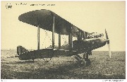 Evere Champ d'Aviation-Un avion