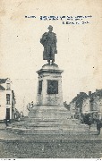 Eecloo. Standbeeld van K.L.Ledeganck Statue de K.L.Ledeganck 