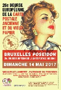 Affiche francophone de la bourse européenne de Bruxelles 14 Mai 2017