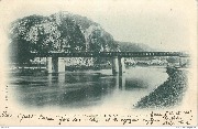 Les bords de la Meuse Poilvache. Vue du Pont