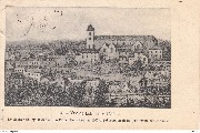 Lobbes. Vue de Lobbes en 1850