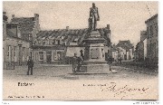 Eeckeren, statue Léopold II