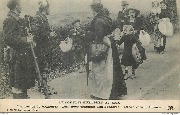 Le conflit européen en 1914. Les routes de Bruxelles. Tout pour échapper aux barbares - Exode vers la France