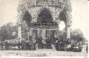 Fêtes patriotiques de Laeken 16 juillet 1905-Vue prise pendant la cantate