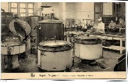 Hôpital Brugmann Cuisine centrale-Marmites à vapeur