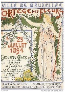 Ville de Bruxelles Cortège des Fleurs 29 juillet 1894