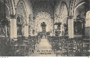 Merbes-le-Château. Intérieur de l'église (ed. Vve Caussin, 1914)