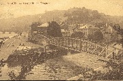 Namur.(Confluent Sambre-Meuse)Passerelle de Grognon