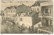Remich a. d. Mosel. Hochwasser am 21. 1. 1910