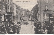 Hochwasser in Remich a. d. Mosel am 11 November 1910 Markplatz