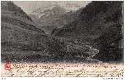 Une vue de la montagne Pelée - les mules - St-Pierre Martinique 1902