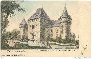 Solre-sur-Sambre Le Château d'après  une ancienne estampe