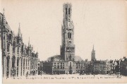 Bruges. Le Beffroi et le Palais du Gouverneur - The Beffrey and Palace of the Governor
