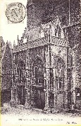 Bruges. Porche de l'Eglise Notre-Dame