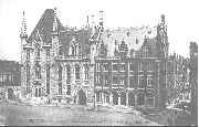Bruges. Le Palais du Gouvernement et l'Hôtel des Postes