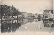 Bruges. Le Quai Long - The Long Wharf