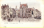 Bruges. La Place Jean-Van-Eyck [color]