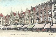 Bruges. Maisons de la Grande-Place [color]