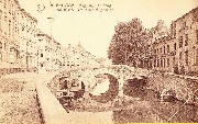 Brugge. Augustijn en brug── Bruges. Pont des Augustins