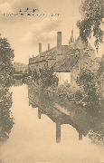 Bruges. Ancien Canal - vue prise sur le pont du Béguinage