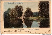 Souvenir de Bruxelles Le grand lac au bois de la Cambre 
