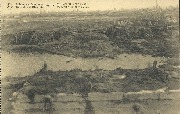 1914-18.  Ruines de Dixmude. Vue générale sur L'Yser ── Ruines of Dixmude. General view of the Yser