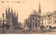 Louvain. Hôtel de Ville et Eglise St. Pierre