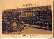  Bruxelles Hôtel Métropole et la Place de Brouckère