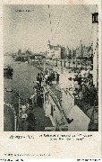 Anvers-Port Le Cuirassé allemand de 1re classe "Kaiser Karl der Grosse" Tourelle blindée