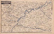 Carte géographique de la région de Soissons