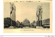 Exposition coloniale internationale Paris 1931-Entrée de la Section belge 