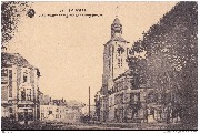 Tournai. Boulevard et Eglise Ste Marguerite