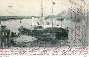 Calloo, Vue de l'embarcadère au fort Ste-Marie - Zicht op der aanlegplaats op't fort Ste Marie