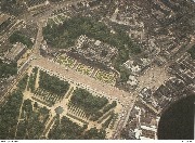 Bruxelles: Le Palais Royal et le Parc. Brussel : Koninkklijk Paleis en het Park