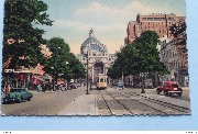 Anvers Avenue de Keyser et Gare Centrale Antwerpen de Keyserlei en MiddenStatie
