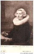Dankerts de Ry. Portrait de la femme de Corneille Dankerts de Ry.Musée de Bruxelles