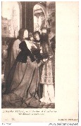 Quentin Metsys. Sainte-Anne et Saint-Joachim font donation de leurs biens. Musée de Bruxelles