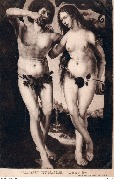 Gossaert dit Mabuse. Adam et Eve. Musée de Bruxelles