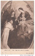 De Crayer. Saint Simon Stock recevant le Scapulaire. Musée de Gand