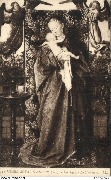 Van Eyck. La Ste-Vierge. Musée Royal d'Anvers