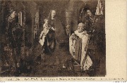 Van Eyck. La Ste Vierge, St Georges, St Donatien et le Donateur.. Musée d'Anvers
