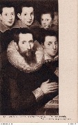 De Vos Corneille. Portrait d'Homme, (ex-voto). Musée Royal d'Anvers