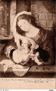 Gossaert dit Jean de Maubeuge. La Vierge et l'Enfant Jésus. Musée Royal d'Anvers